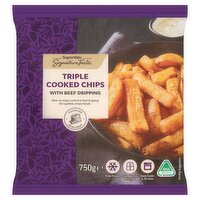 SuperValu Signature Tastes Beef Dripping Triple Cooked Chips (750 g)