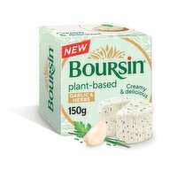 Boursin Garlic & Herbs Plant-Based Cheese (150 g)