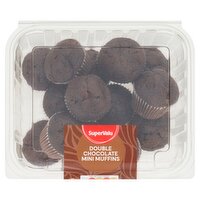 SuperValu Double Chocolate Mini Muffins Tub (340 g)