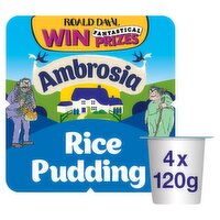 Ambrosia Rice Pudding 4 Pots (120 g)