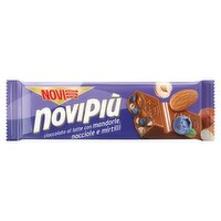 Novi Piu Hazelnut & Blueberry Chocolate Bar (28 g)