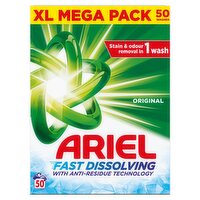 Ariel Original Powder 50 Wash XL Mega Pack (2.75 kg)