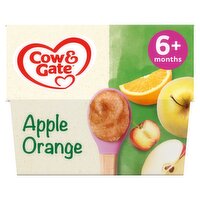 Cow & Gate Apple Orange Acerola Cup 4 Pack (100 g)