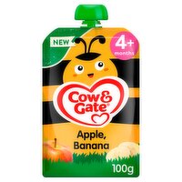 Cow & Gate Apple Banana Pouch 4+Months (100 g)