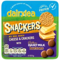 Dairylea Snackers Cheese Crackers & Buttons (57.5 g)