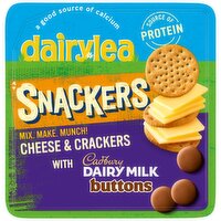Dairylea Snackers Cheese Crackers & Buttons (57.5 g)