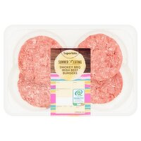 SuperValu Smokey BBQ Beef Burger (454 g)