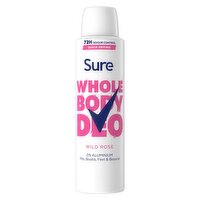 Sure Women Wild Rose Whole Body Deo (150 ml)