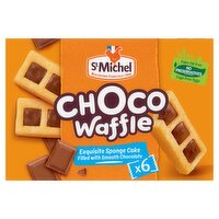 St Michel Choco Waffle 6 Pack (180 g)