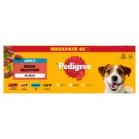 Pedigree Adult Mixed Selection in Jelly Mega 40 Pack (100 g)