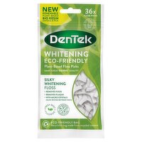 Dentek ECO Whitening Floss Picks 36 Pack (1 Piece)