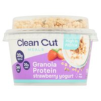 Clean Cut Granola Protein Strawberry Yogurt (185 g)