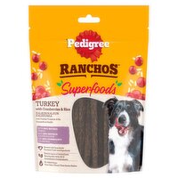 Pedigree Ranchos Turkey with Cranberries & Rice Superfoods (70 g)