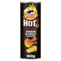 Pringles Hot Flamin Cheese Crisps (160 g)