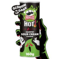 Pringles Hot Kickin Sour Cream Crisps (160 g)