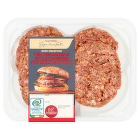 SuperValu Signature Tastes Irish Hereford Mediterranean Quarter Pounder Burgers (454 g)