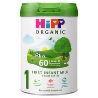Hipp Organic 1 First Infant Milk From Birth (800 g)