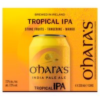 O'Hara's Tropical IPA Can 4 Pack (330 ml)