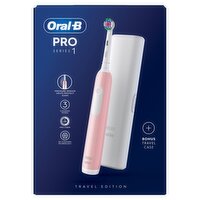 Oral-B Pro Series 1 Pink Electric Brush & Travel Case (1 Piece)