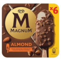 Magnum Almond Ice Cream Stick 6 Pack (100 ml)
