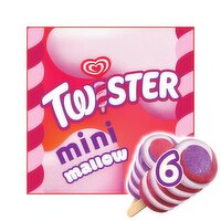 Twister Mini Mallow Ice Lolly 6 Pack (50 ml)