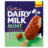 Cadbury Dairy Milk Mint Stick 4 Pack (90 ml)