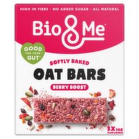 Bio&Me Super Berry Oat Bar 3 Pack (38 g)
