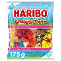 Haribo Groovy Goats Limited Edition Share Bag (175 g)