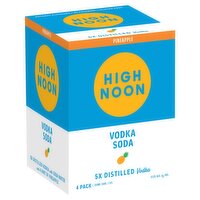 High Noon Pineapple Vodka Soda Can 4 Pack (330 ml)