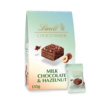Lindt Milk Chocolate & Hazelnut Choco Wafer Box (135 g)