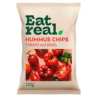 Eat Real Tomato & Basil Hummus Chips (110 g)