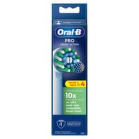 Oral-B Pro Cross Action Refill Toothbrush Heads 4 Pack (4 Piece)