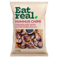 Eat Real Caramelised Onion & Balsamic Hummus Chips (110 g)