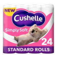 Cushelle Simply Soft Toilet Rolls (24 Pack)