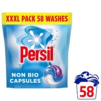 Persil Non Bio 3in1 Laundry Detergent Capsules 58 Wash XXXL Pack (58 Piece)