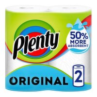 Plenty Original Kitchen Roll (2 Pack)