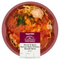 SuperValu Freshly Prepared Sweet & Spicy Korean Style Chicken Noodle Bowl (450 g)