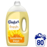 Comfort Fresh Sunshiny Days Fabric Conditioner 80 Wash XL Pack (2.4 L)