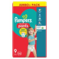 Pampers Baby-Dry Nappy Pants Size 9 Jumbo+ Pack (40 Piece)