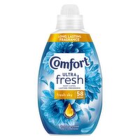 Comfort Fresh & Protect Fresh Sky Fabric Conditioner 58 Washes (870 ml)