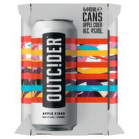 Outcider Apple Cider Can 4 Pack (440 ml)