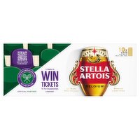 Stella Artois Beer Can 10 Pack (440 ml)