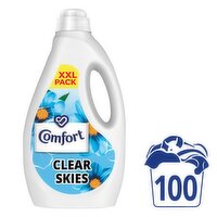 Comfort Clear Skies Fabric Conditioner 100 Wash XXL Pack (3 L)