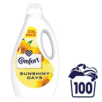 Comfort Sunshiny Days Fabric Conditioner 100 Wash XXL Pack (3 L)