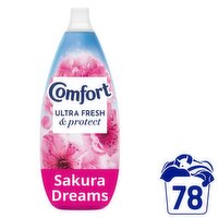 Comfort Fresh & Protect Sakura Dreams Fabric Conditioner 78 Wash (1.17 L)