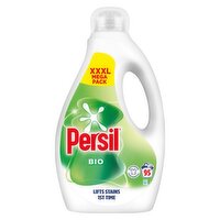 Persil Bio Liquid Laundry Detergent XXXL 95 Washes (2.56 L)