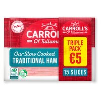 Carroll's Deli Traditional Ham Triple Pack (80 g)
