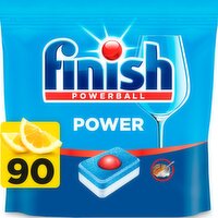 Finish Powerball All in 1 Lemon Dishwasher Tablets   (90 Piece)