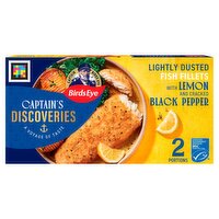 Birds Eye Captain's Discoveries Lem&Crack Blk Pepper Lightly Dusted Fish Fillet (280 g)