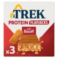 Trek Lotus Biscoff Protein Flapjacks 3 Pack (50 g)